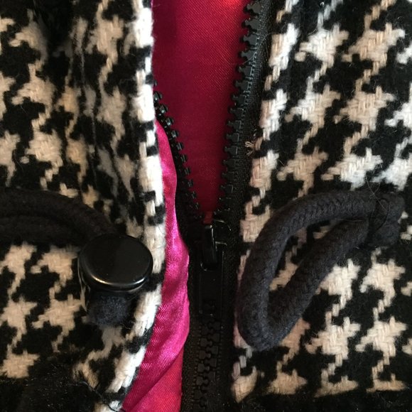 Baby Girl's Houndstooth Coat/Hat Size 24 Months - Picture 6 of 10